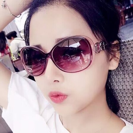 Women's New Sunglasses Trendy Large Frame European and American Fashionable