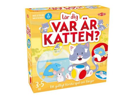 TACTIC Spel Var är katten från 3år - Lyreco - Skola och förskola - Lekmaterial - Spel - Från 3 - 4 år
