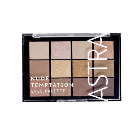 ASTRA MAKEUP NUDE TEMPTATION Eyes Palette 0001 NUDE 15g - Palette occhi