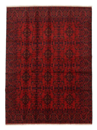 Khal Mohamadi Carpet Matot Käsinsolmittu 172X235 Matto Musta/Tummanpunainen Afganistan