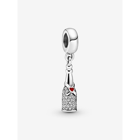 Pandora - Sparkling Wine Bottle Dangle Charm - Sterling sølv