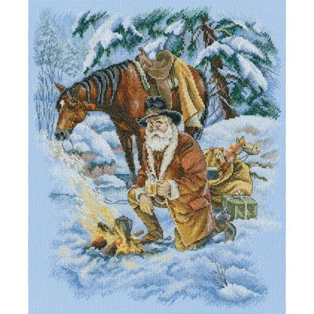 Broderikit RTO "Polar espresso" 30.5x37 cm