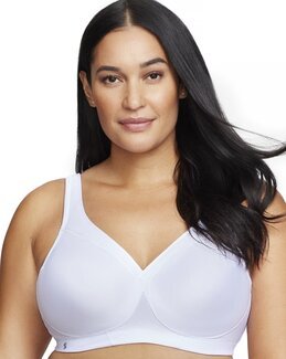 Sport-bh Vit - D100 - Glamorise