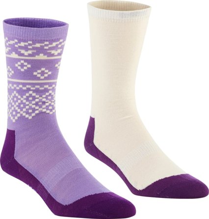 Kari Traa Women's Ragna Hiking Socks 2-pack Women hiking socks Purple 36-38
