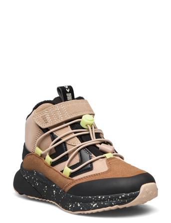 Reach Conquer Mid Tex Jr Høye Sneakers Multi/mønstret Hummel*Betinget Tilbud