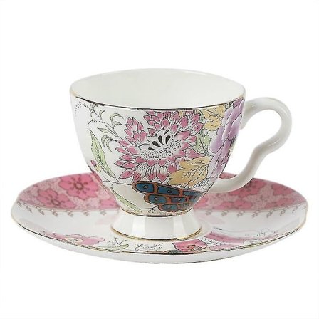 Engelsk Eftermiddagste Sæt i Europæisk Stil - Knogleporcelæn Kop