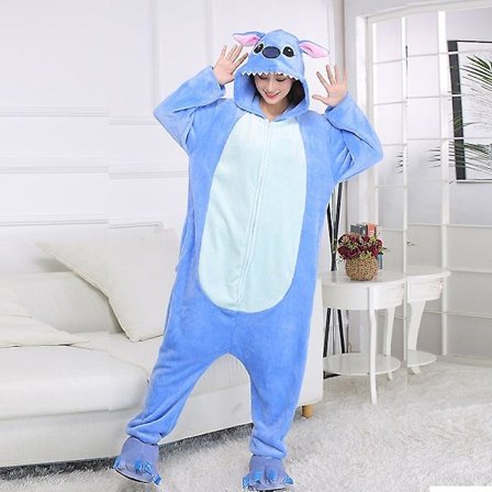 Herre Pyjamas (xxl 180-200cm) Kigurumi Onesie Til Voksne Kvinder Hjemmesko Lynlås Dyr Pyjamas Heldragt Pijama Cosplay Kostume Gave LGL