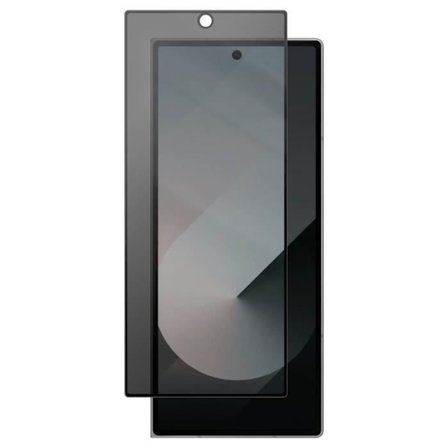 Härdat glas - AVIZAR - Samsung Galaxy Z Fold 6 - Anti-spion - Repellerande - Svart