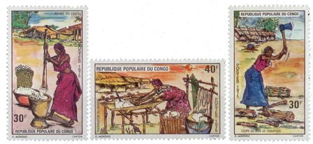 Congo - YT 387/89 - Postfrisk