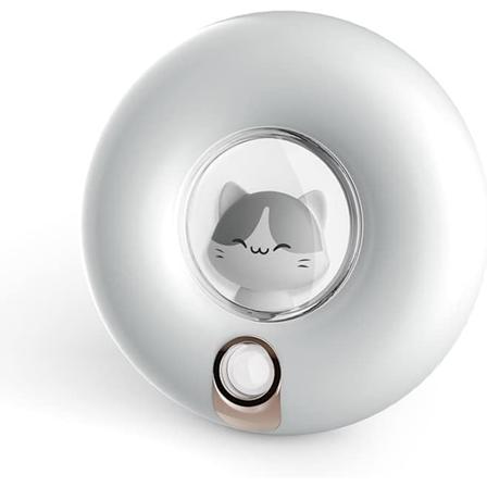 Bevegelsessensor nattlys Oppladbart LED nattlys Magnetisk justerbar lysstyrke, Søt katt nattlys for barnerom voksne