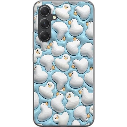 Kompatibelt Mobildeksel til Samsung Samsung Galaxy S24 Bublende Anker Blå