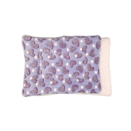 Universal Coral Fleece Pad Pet Filt Matt Kudde Antisladd