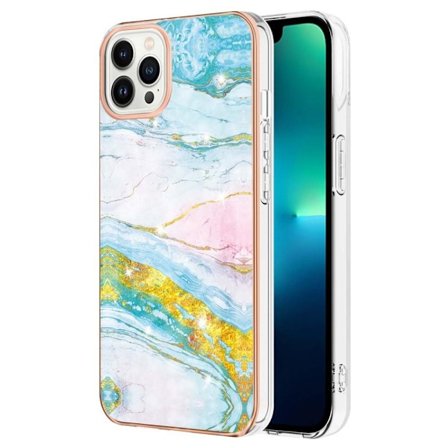 SKALO iPhone 15 Pro Max Marmor TPU-skal - Motiv 6