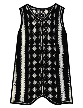 Object Objwasila Knit Re S/L Dress 138 - Black - S