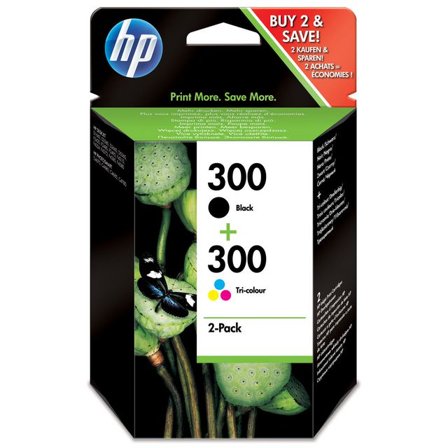 HP Bläckpatron CN637EE 300 Svart+Färg - Lyreco - Toner och bläck - Bläckpatroner - Bläckpatroner HP
