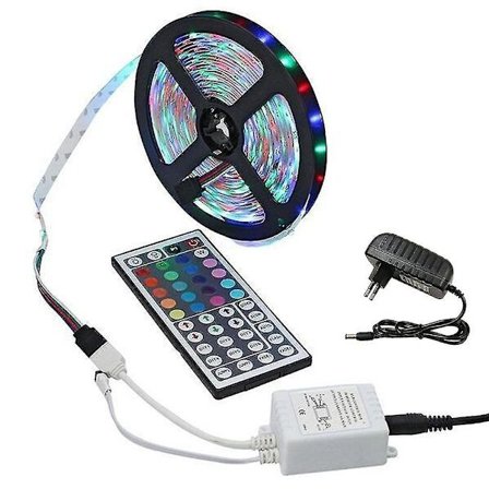 RGB LED Bar 3528 Smd Flexible Strip Light TV Backlight with Remote Control