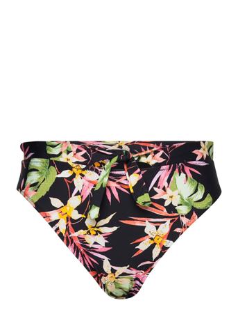 Savanna Sunset Swimwear Bikinis Bikini Bottoms High Waist Bikinis Svart Freya*Betinget Tilbud