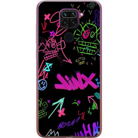 Kompatibelt Mobilskal till Xiaomi Xiaomi Redmi Note 9 Guldlejon