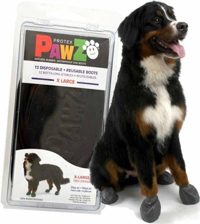 Pawz Dog Boots Black XL
