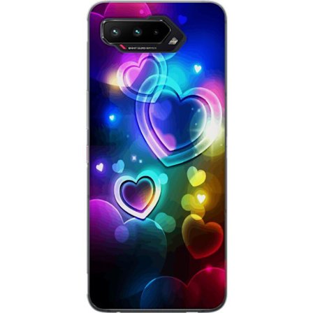Yhteensopiva Puhelinkuori Asus Asus ROG Phone 5 NeonRakkaus
