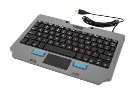 GAMBER-JOHNSON Gamber Johnson Rugged Lite - tastatur - med styreplate - QWERTY - USA