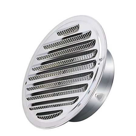 Rostfritt Stål Huva Yttervägg Platt Huvud Ventil Köksspis H