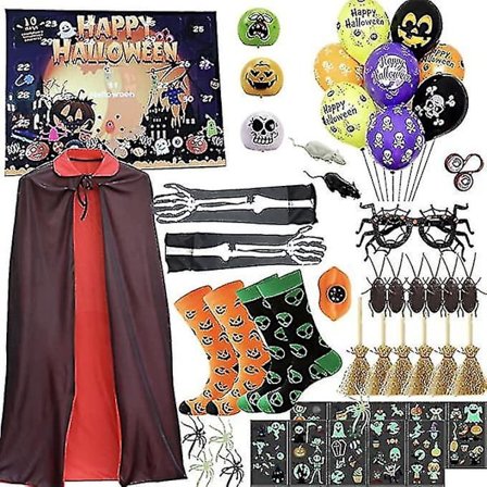 Halloween Advent Blind Box Stress Relief och Anti-ångest Autistiska Sinnesleksakssats