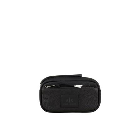 Armani Exchange, Toilet Bags Czarny, unisex, Rozmiar: ONE Size