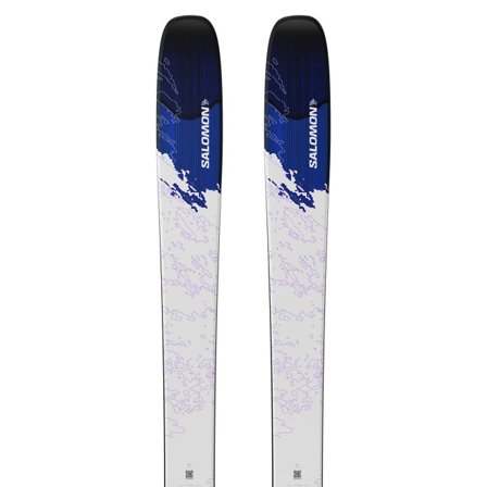 Salomon - Freeride-Ski Unisex S/lab Qst Echo - White / Process Blue / Ultra Violet