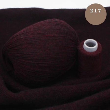 Mongoliskt kashmirgarnsats för handstickat hantverk Bolscarf Ull 50 Plus 20 G/lot