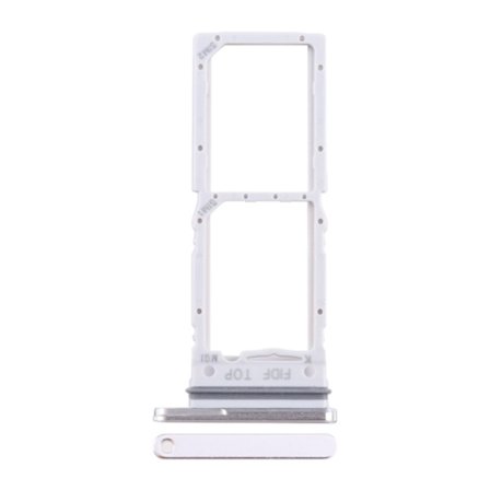 Samsung Galaxy Z Fold5 5G F946 OEM Reservdel för dubbla SIM-kort och SD-korthållare (utan logotyp) - Silver