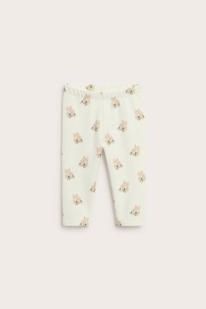 Kappahl | Ocieplane legginsy | Offwhite