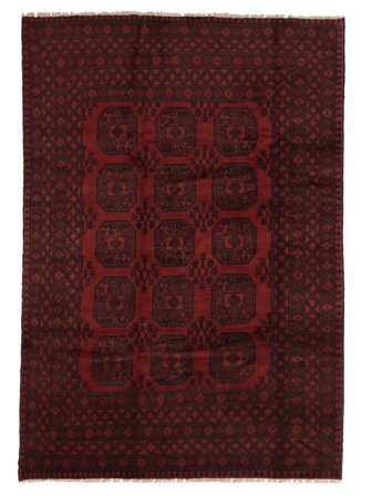 Médaillon Afghan Fine Tapis 200X284 Laine