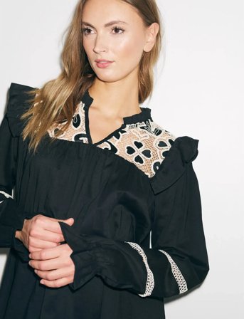 Noella Samo Dress - Black - S