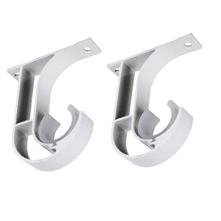 2 kpl Verhokiskonpidikkeitä, Alumiiniseos Ripustuskisko Pidike Vaatekaappi