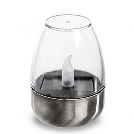 Solcellelys LED stearinlys CAPPING TRANSPARENCY CAPPING Capping