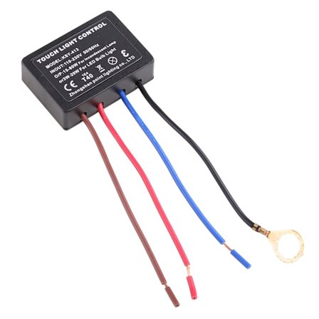 220V 3-vägs Touch Dimmer Strömbrytare Skrivbordslampa Kontrollmodul för Touch Lampa Reparationskit för Dimbar LED Glödlampa