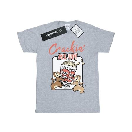Disney Boys Chip N Dale Crackin Me Up T-shirt 9-11 år Sport Sports Grey 9-11 Years