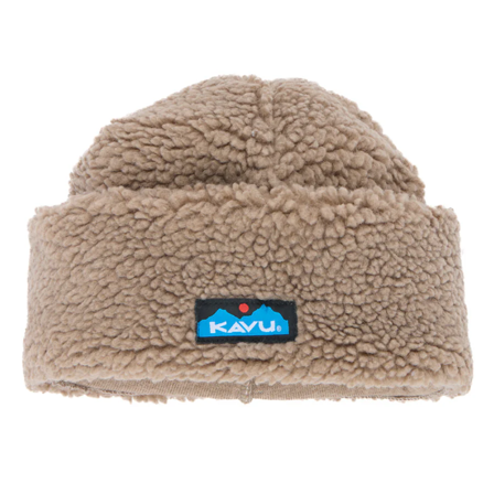 Kavu Fur Ball Beanie Mocha