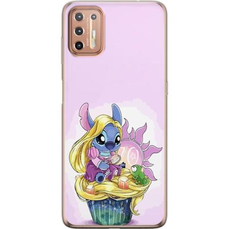 Motorola Moto G9 Plus Gjennomsiktig deksel Stitch Prinsesse