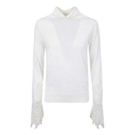 Ermanno Scervino Sweater Hvid, Dame