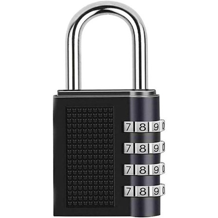 Kode hængelås, 1 stk. 4-cifret kombinationshængelås Vandtæt og