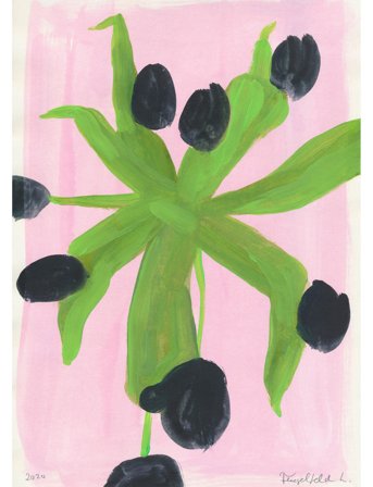 If Walls Could Talk | Tulips Too | 50X 70CM