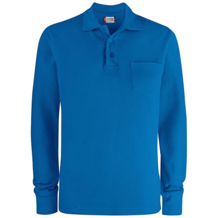 Clique Unisex Vuxen Enkel Långärmad Pikétröja Xs Royal Blue