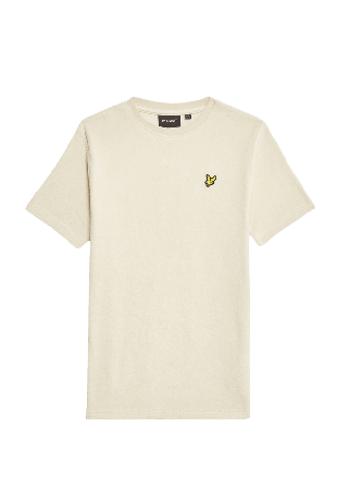 Lyle & Scott Towelling T-shirt T-shirts toppar Herr Beige 128/134