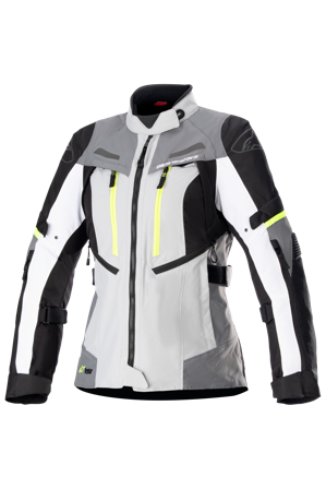 Veste Moto Femme Alpinestars Stella Bogota' Pro Drystar Glace/Gris/Gris foncé L