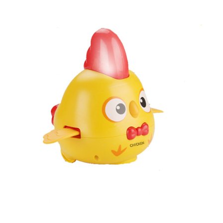 Morsom Effekt Gående Elektrisk Gul Kylling Leke