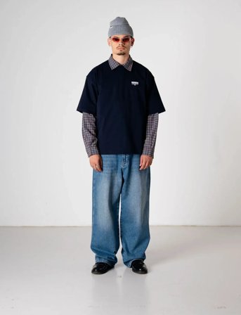 Woodbird Wbyuto Ocean Jeans - Blue - 30 x 30