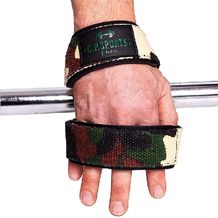 C.P. Sports Figure 8 Straps trekkreimer Grønn Camo