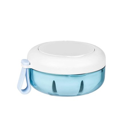 Rengøring af proteseæske med magnetisk spejl, protesekopper til iblødsætning af proteser, retainer-bad til camping, lækagesikker